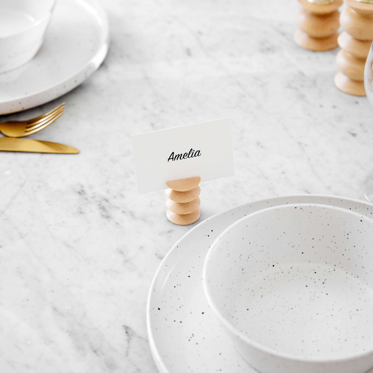 Totem Family – 10 Picture / Postcard Stands Set