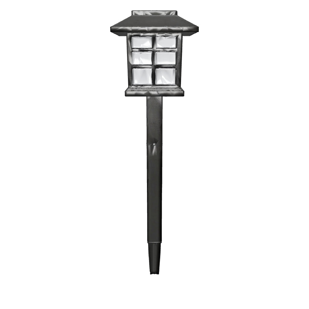 3D model of one pagoda solar path lantern, drag to rotate