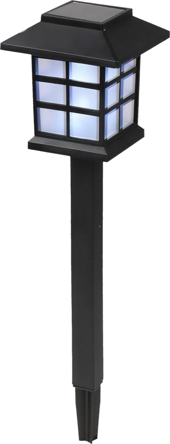Pagoda Solar Path Lanterns, Set of 8